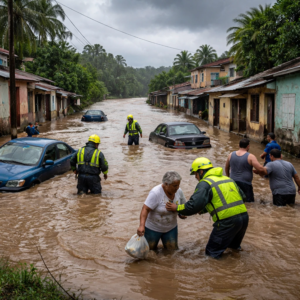 Torrential Rains Force Mass Evacuations in Dominican Republic; Three Deaths Reported