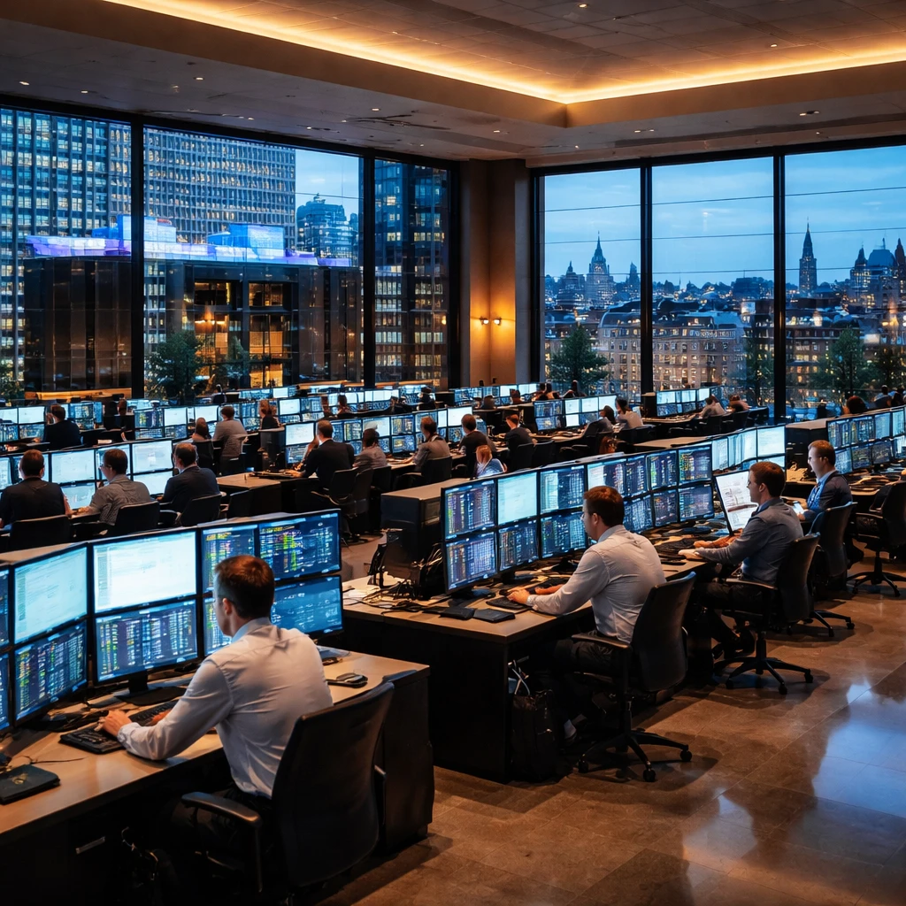 AEX nudges higher as oil, tech and materials lead gains