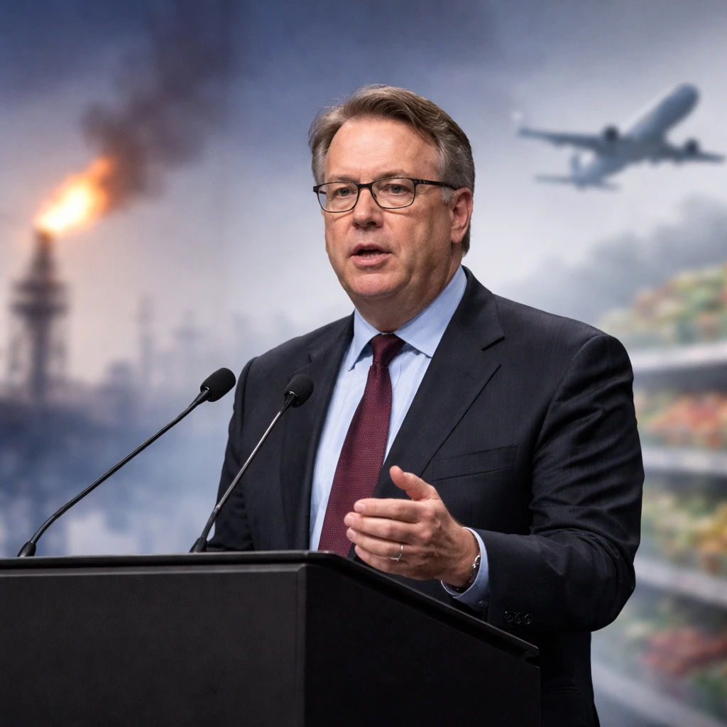 New York Fed's Williams Says Middle East Conflict Is Pushing Up Inflation