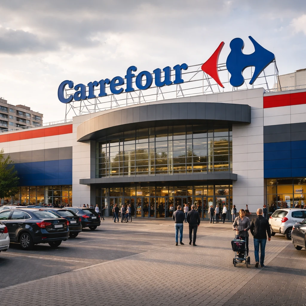 Carrefour Agrees to Sell Romanian Business to Paval Holding for 823 Million Euros