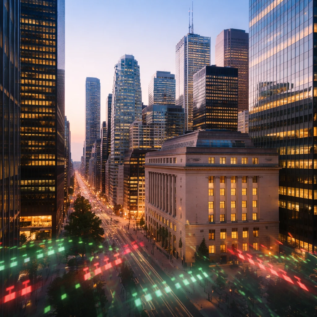 Toronto Stocks Close Higher as Tech, Financials and Telecoms Lead Gains