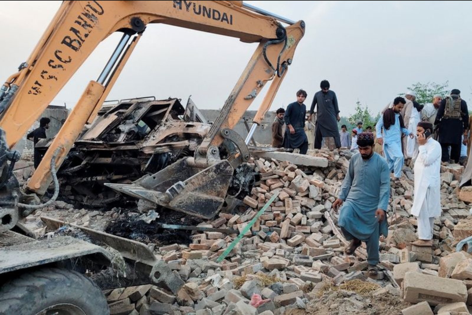 Car bomb and follow-up ambush kill at least 12 police officers in northwest Pakistan