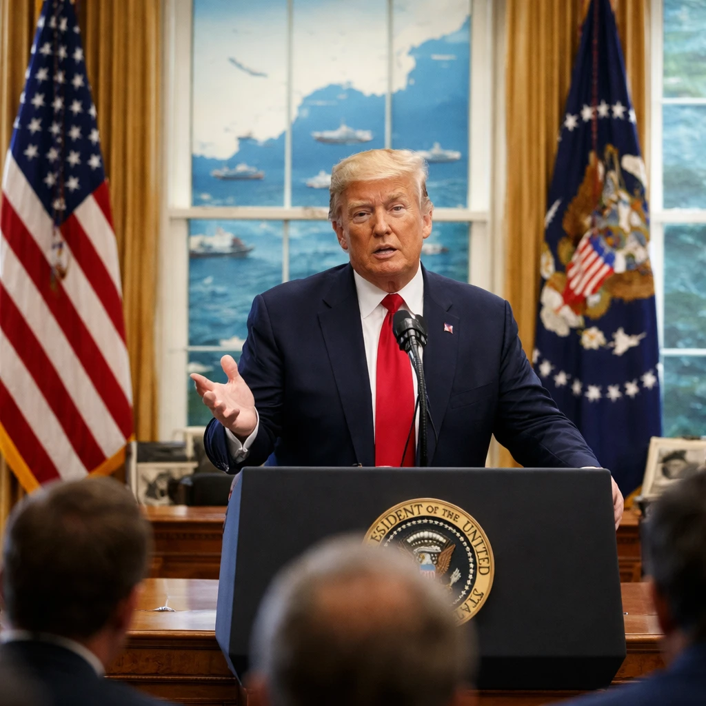 Trump Dismisses Iran’s Military, Praises U.S. Blockade