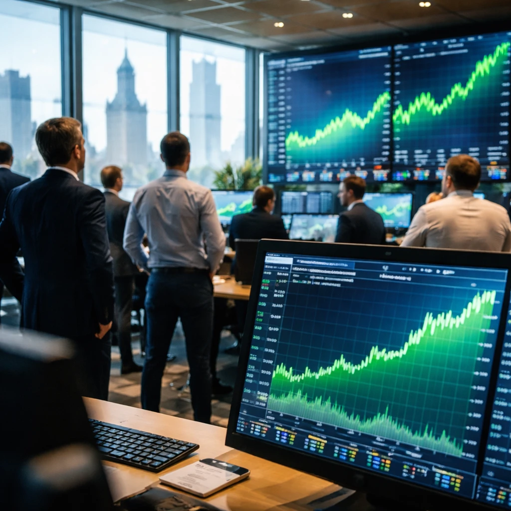 Warsaw benchmark climbs to fresh record as materials, media and construction stocks lead gains