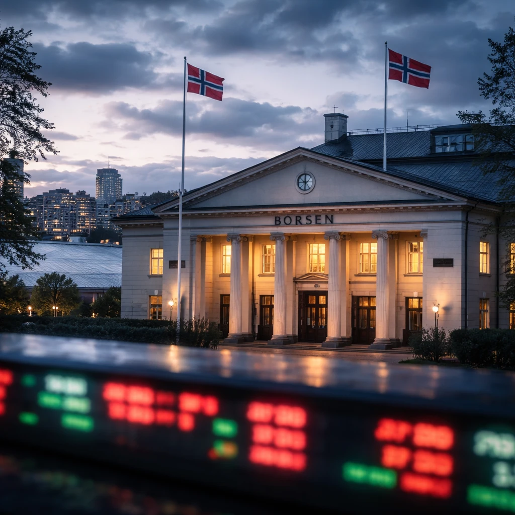 Oslo market closes lower as OBX slips 0.58% amid sector losses
