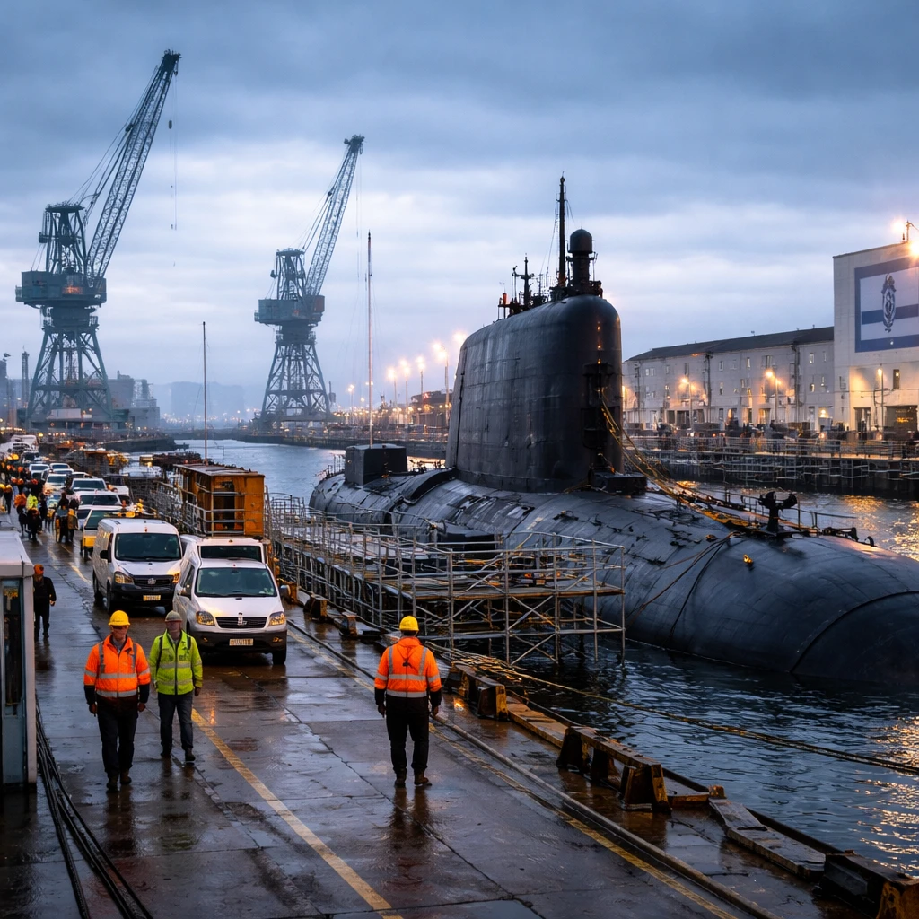 Babcock and UK Ministry of Defence Agree Six-Month Bridge to Sustain Submarine Support