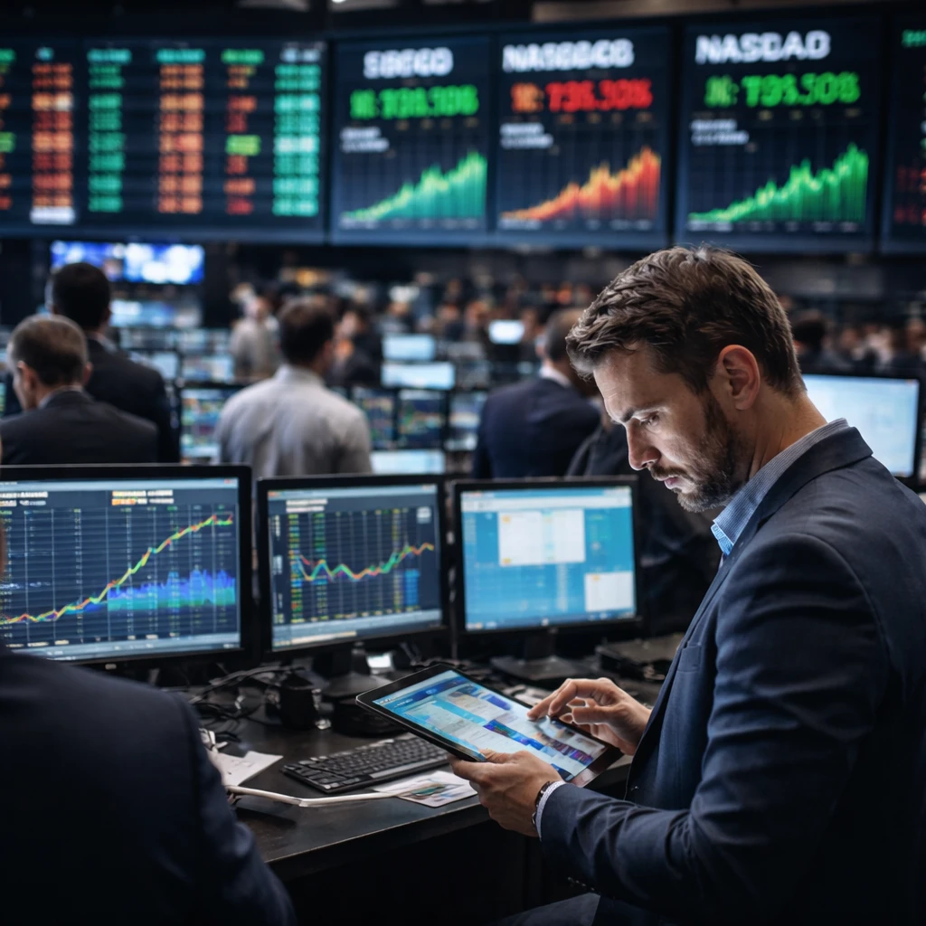 U.S. Markets Close Mixed as Financials, Energy and Industrials Offset Tech Weakness