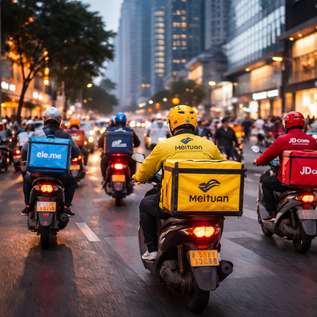 Chinese Food-Delivery Stocks Rally After Regulators Move to Rein In Price Wars