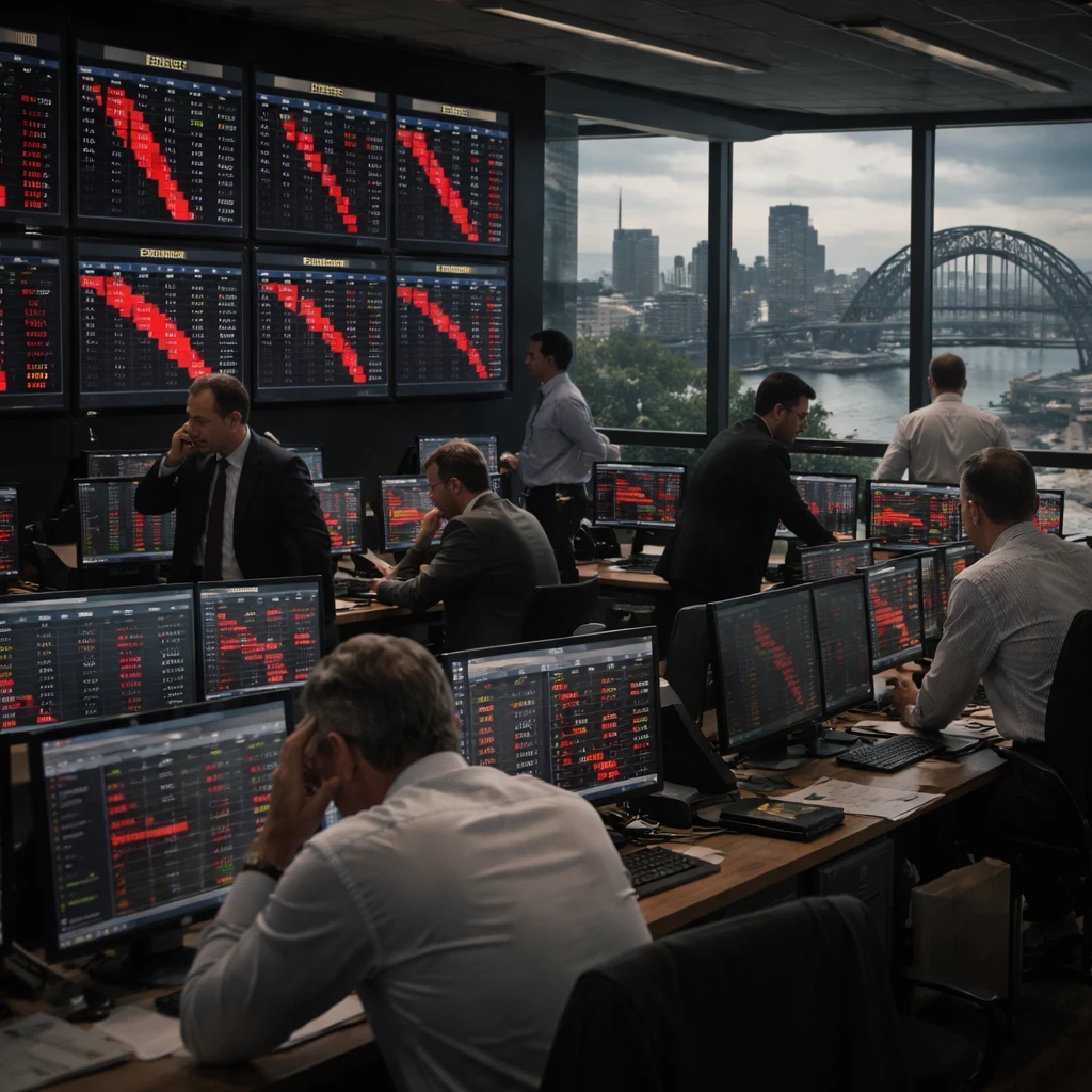 Australian Shares Slip as Mining, IT and Gold Names Drag Index Down