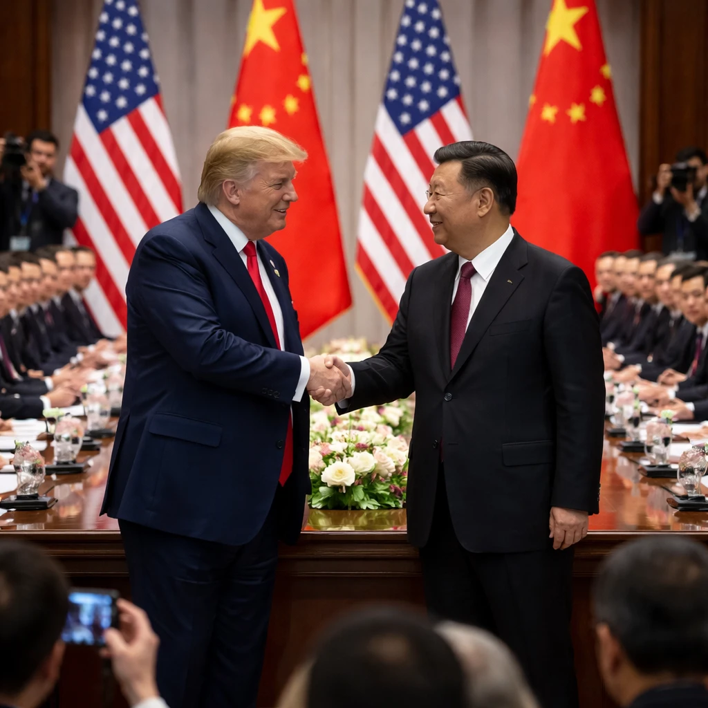 Trump and Xi Signal Desire to Repair U.S.-China Relations as Beijing Summit Opens