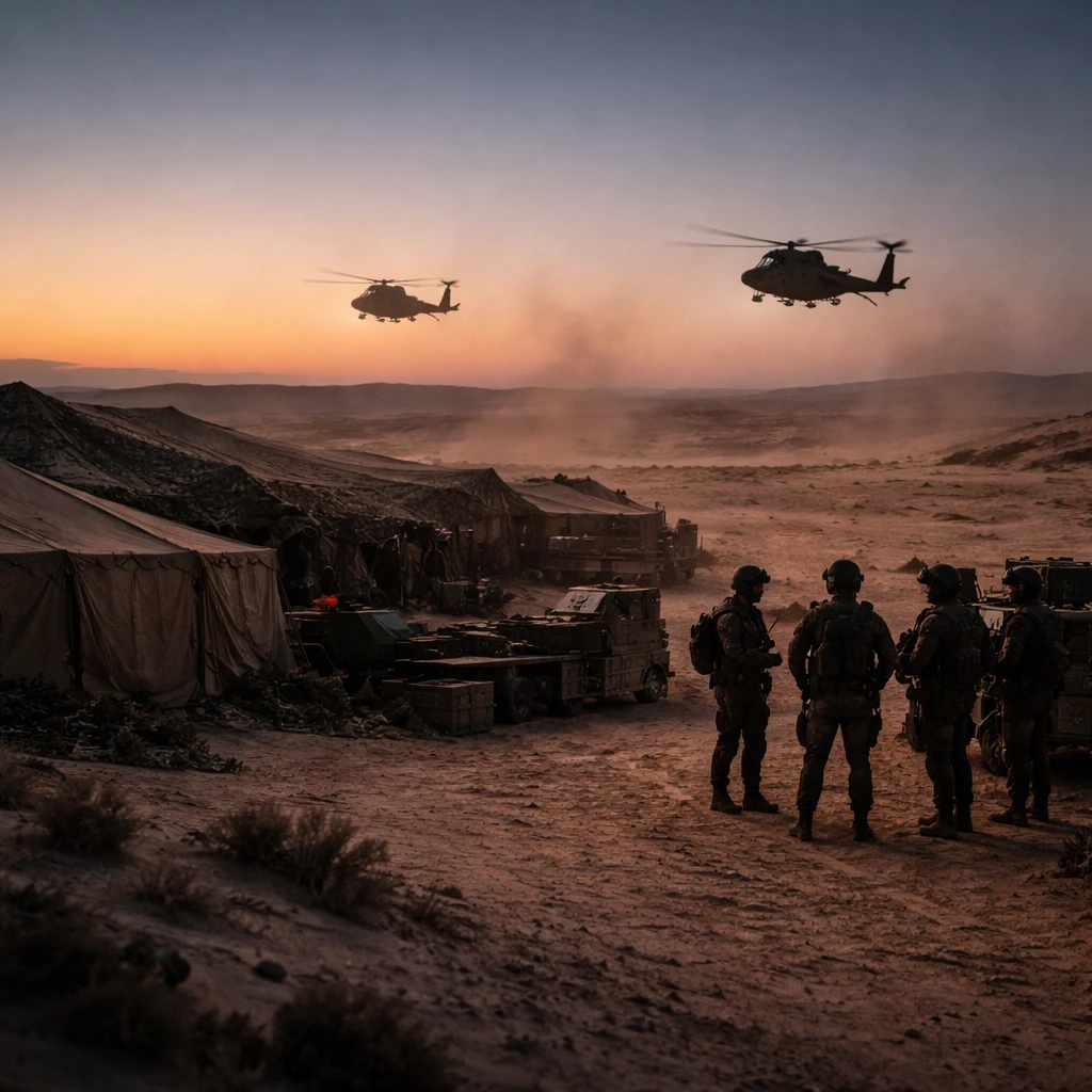 Secret Israeli Outpost in Iraqi Desert Supported Air Campaign on Iran, Sources Say