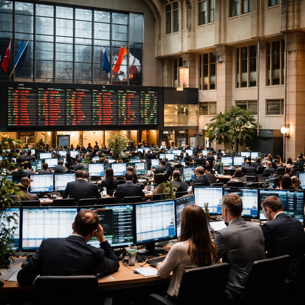 AEX Retreats as Oil, Financials and Industrials Weigh on Amsterdam Stocks