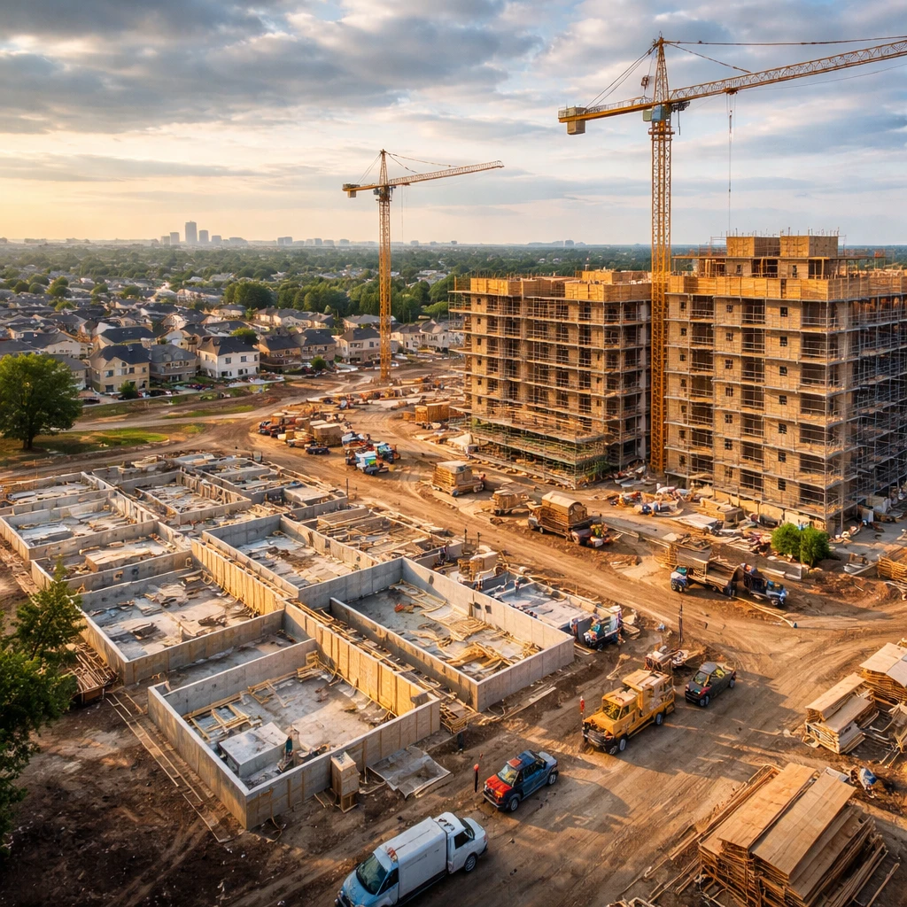 U.S. Housing Starts Rise in January While Permits Point to Cooling Demand