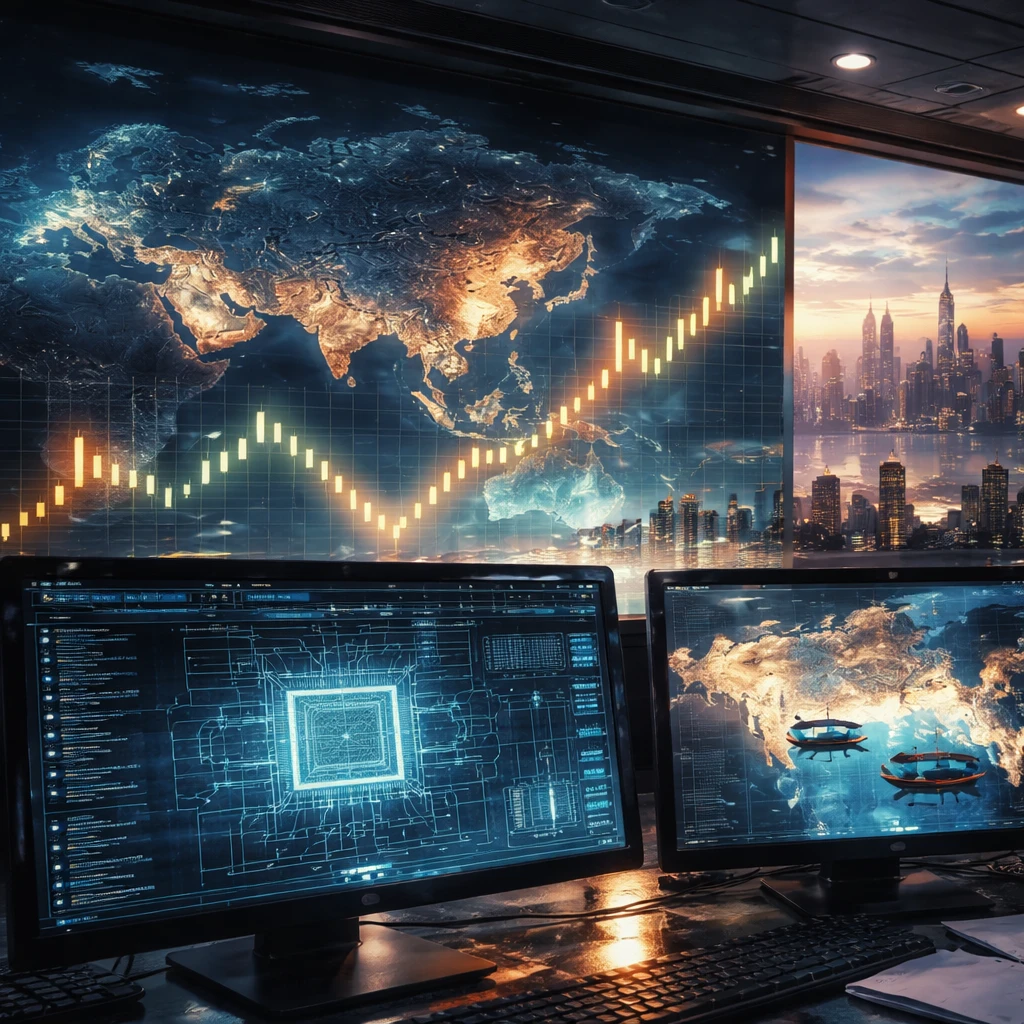 Asia Markets Lifted by Tech Rally; Middle East Tensions and Central Bank Decisions Temper Gains