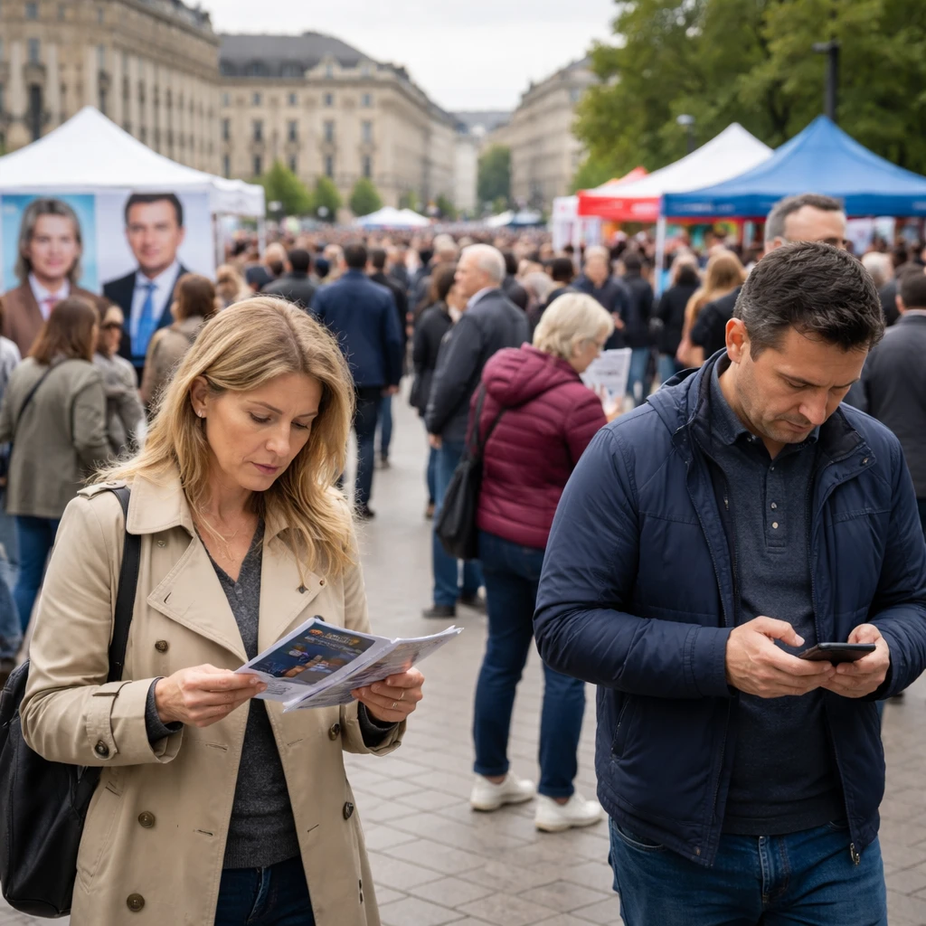 Tisza Party Leads Fidesz in Poll Ahead of Hungary's Sunday Vote