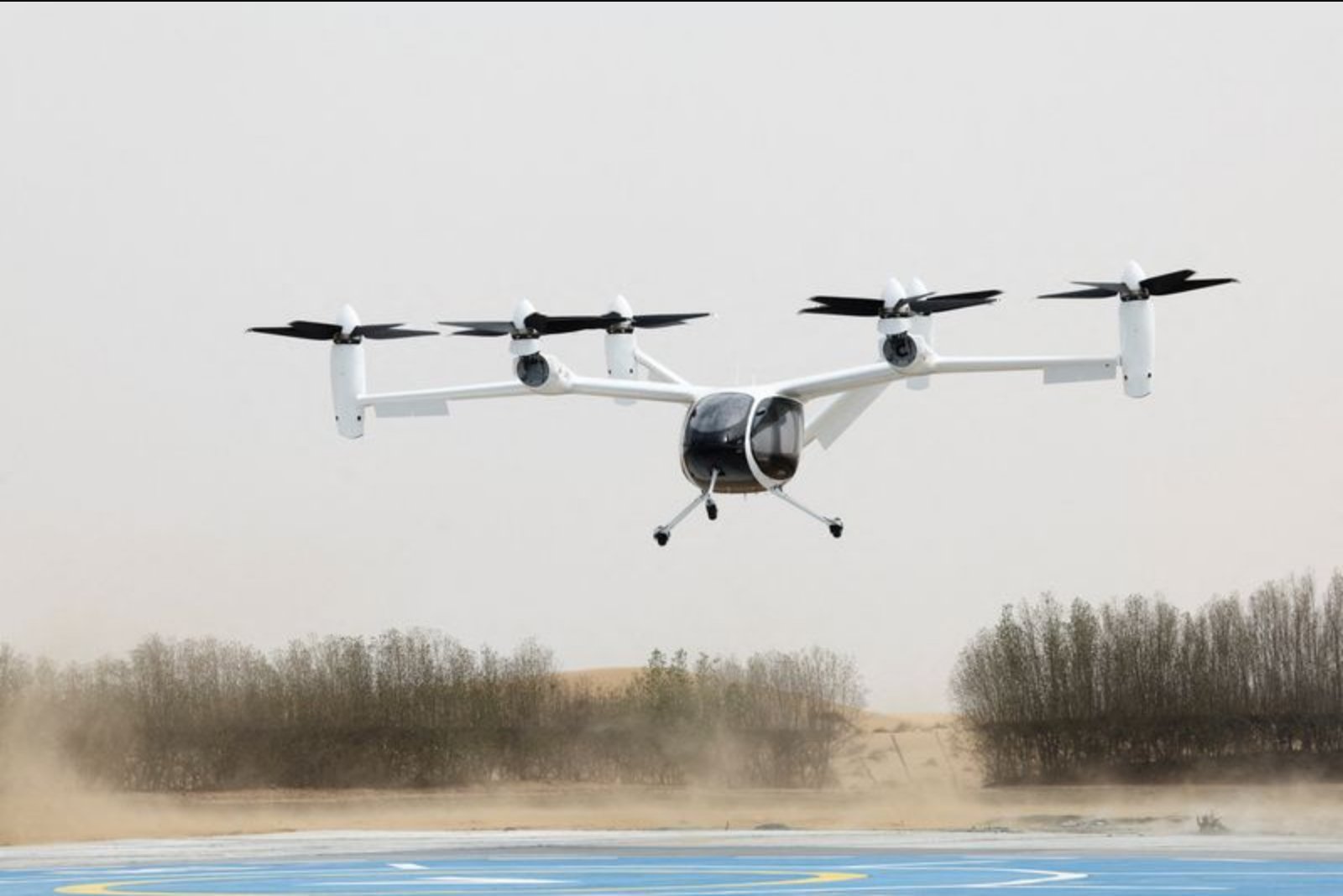 Joby Begins Flight Testing of Its First Production Electric Air Taxi