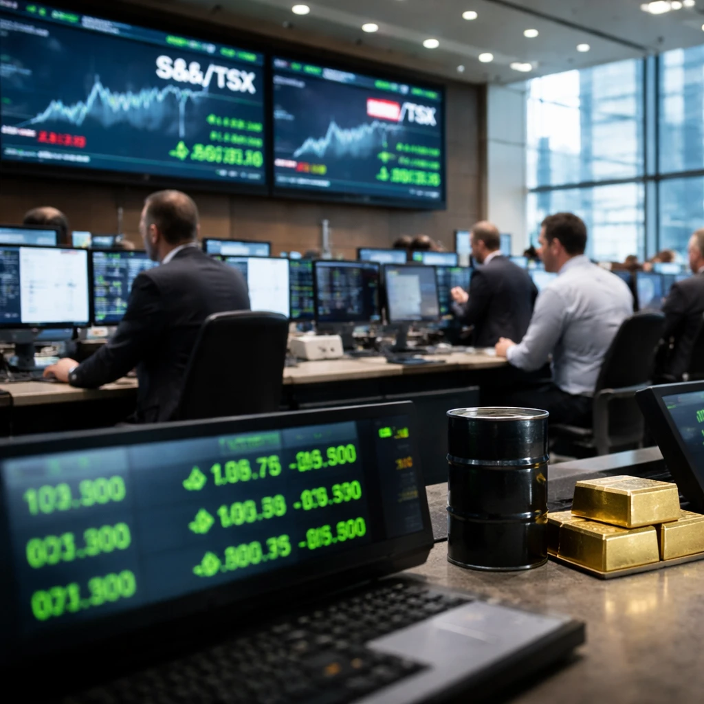 Canadian Stocks Poised for Fourth Weekly Advance as Middle East Tensions Ease