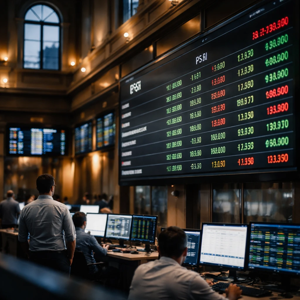 Lisbon bourse edges up as financials, industrials and telecom names lead gains