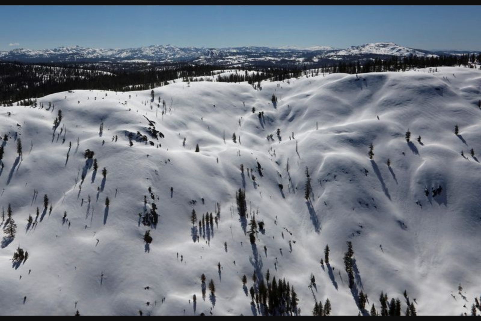 Nine Skiers Missing After Sierra Nevada Avalanche; Six Others Rescued