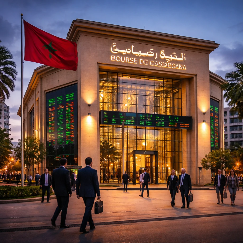 Morocco market edges lower as utilities, banking and mining lag