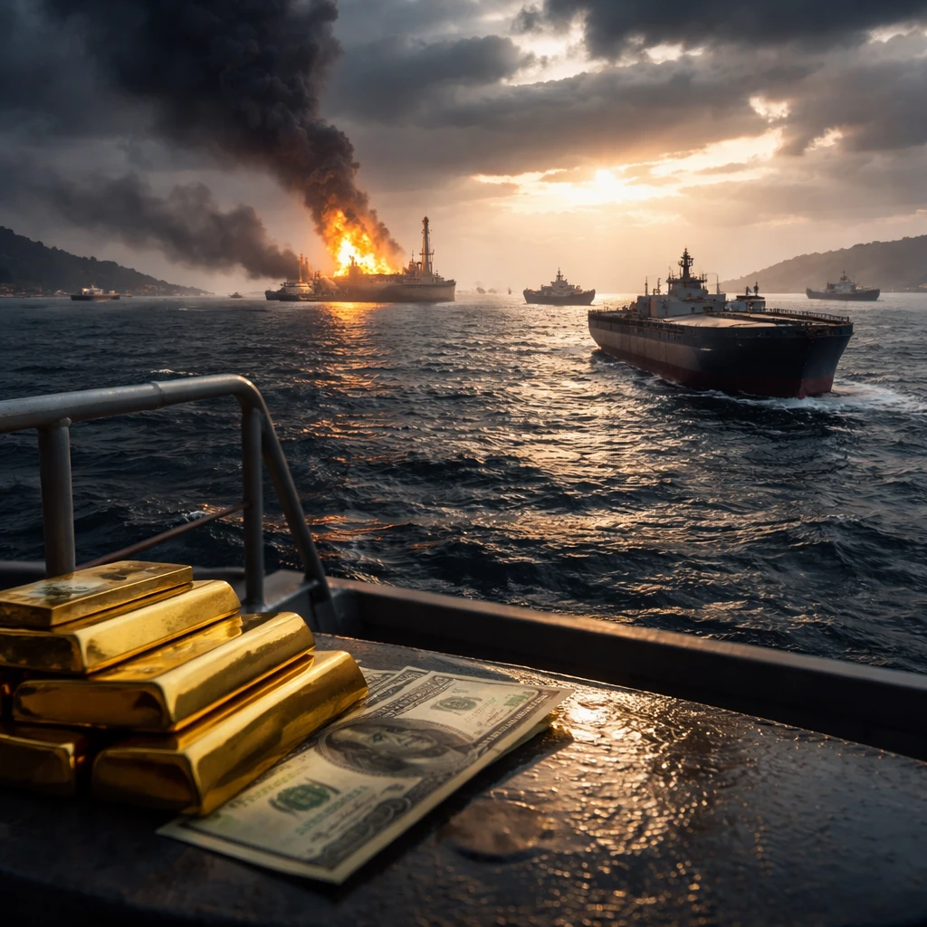 Gold Retreats as Iran Conflict Drives Rally in Oil and the Dollar