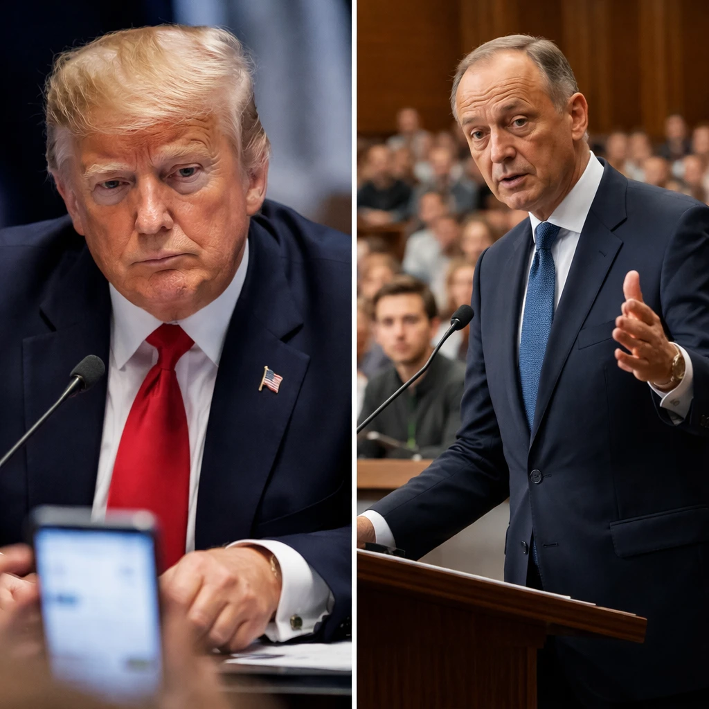 Trump Rebukes German Chancellor Over Remarks on Iran’s Nuclear Status