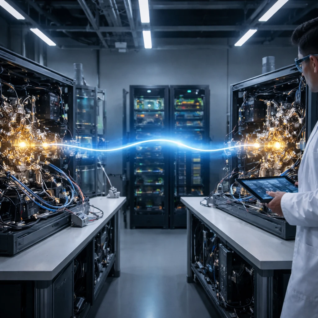 IonQ Shares Jump After First Photonic Link Between Commercial Quantum Computers