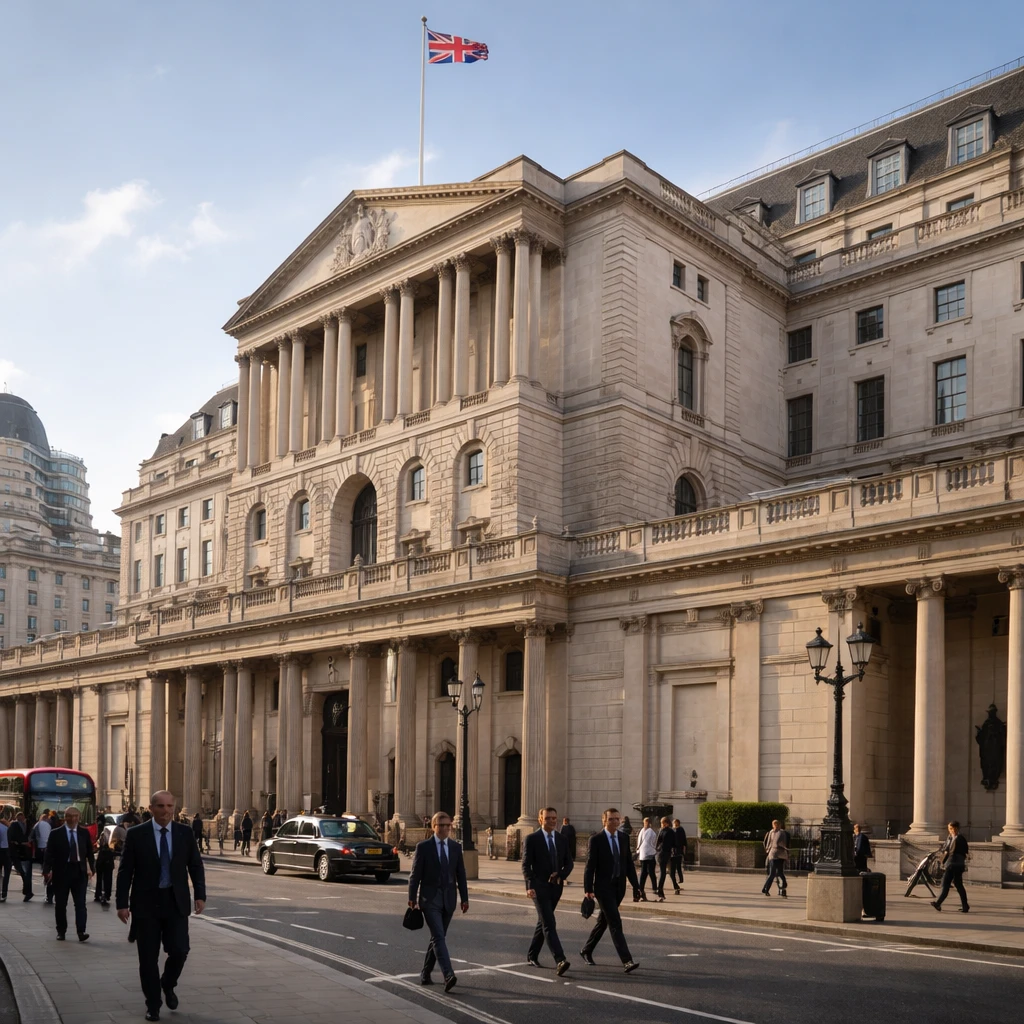 Most Economists See Bank of England Pausing in February; Slim Majority Anticipate March Cut