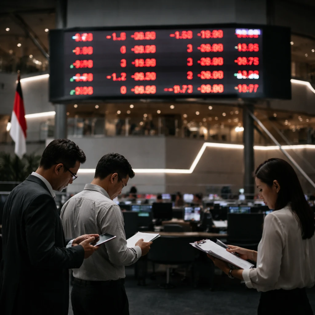 Jakarta Index Closes Lower; Infrastructure, Financials and Agriculture Weigh on Market