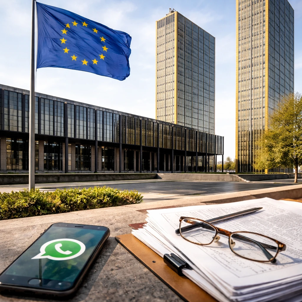 EU Court Sends WhatsApp Challenge Over €225 Million Fine Back to Lower Tribunal