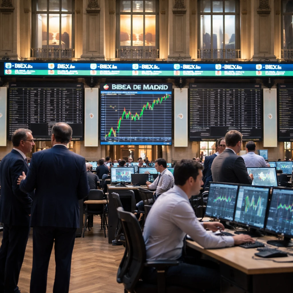 Spanish Stocks Rise as Banking and Industrial Groups Lift IBEX 35