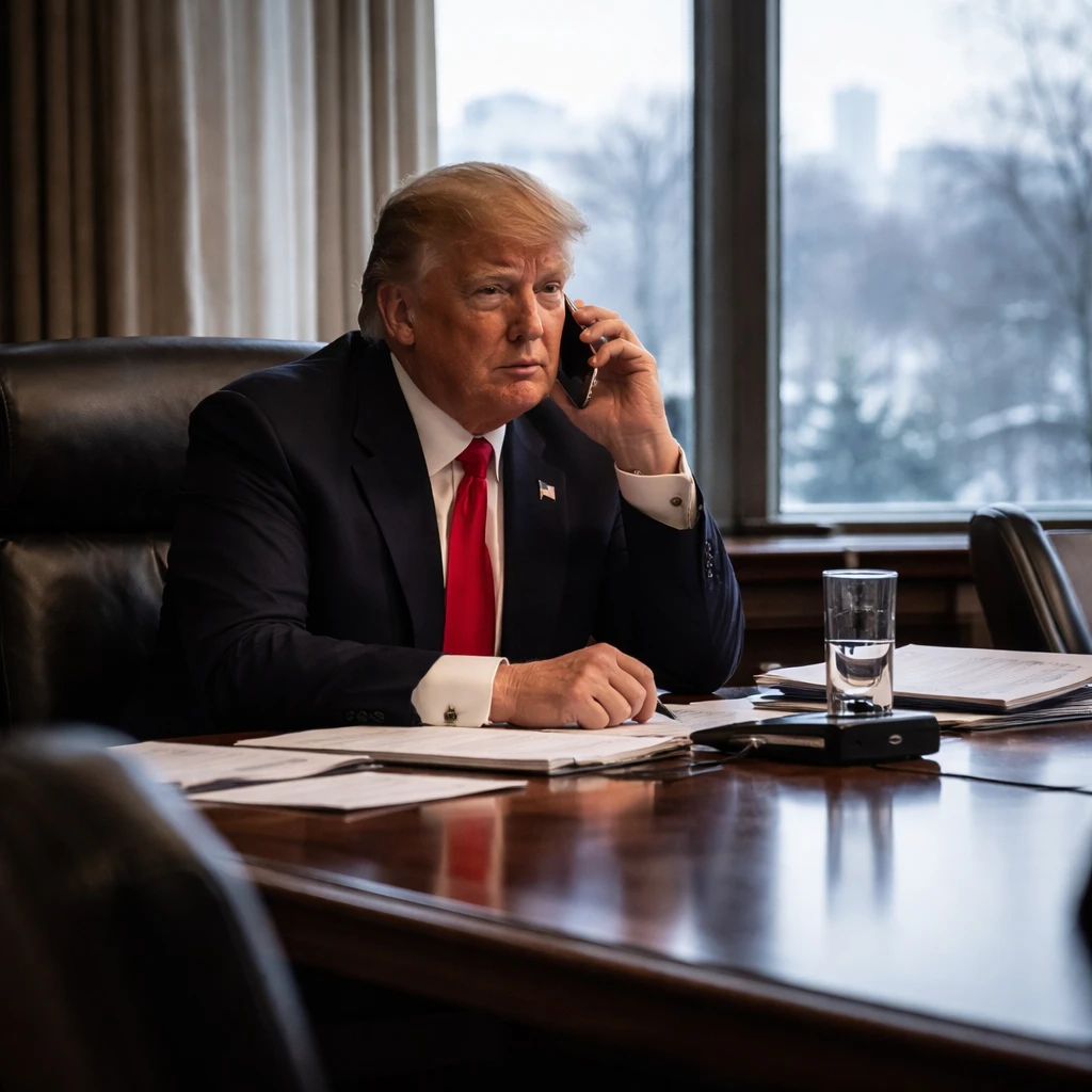 Trump Says Putin Agreed to Pause Strikes on Kyiv for One Week