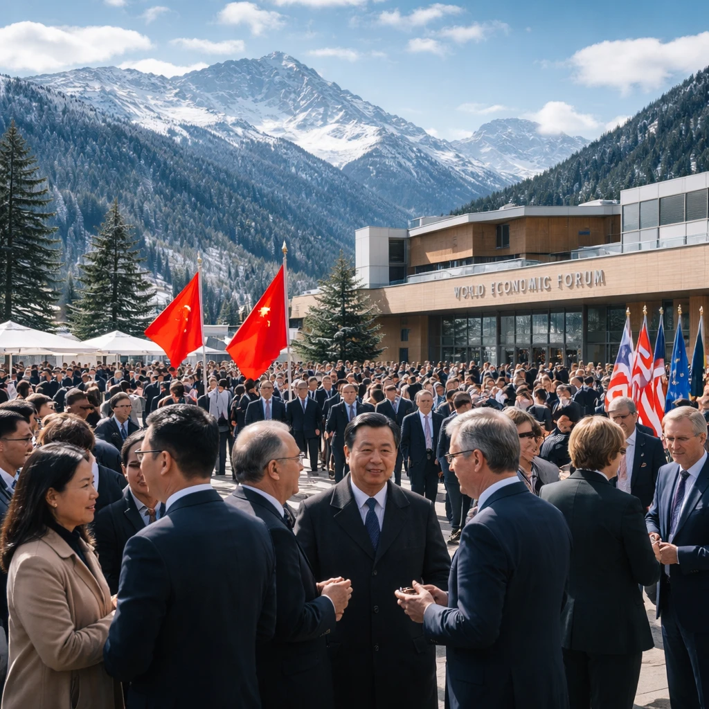 China's Subdued Presence at Davos Highlights Strategic Patience Amid Global Economic Uncertainty