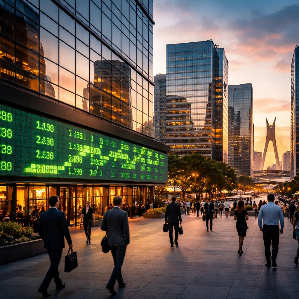 Bovespa Climbs to Record Close as Utilities, Real Estate and Power Stocks Lead Gains