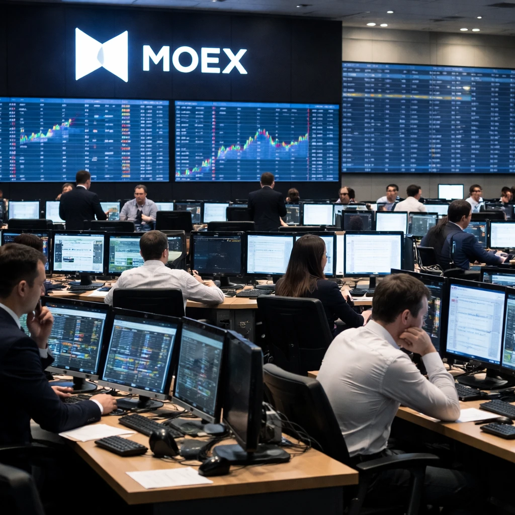 Moscow market edges lower as oil, telecoms and power drag MOEX down 0.52%