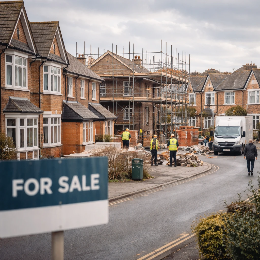 UK House Prices Tick Up in March Amid Sharply Higher Mortgage Rates and Cooling Activity