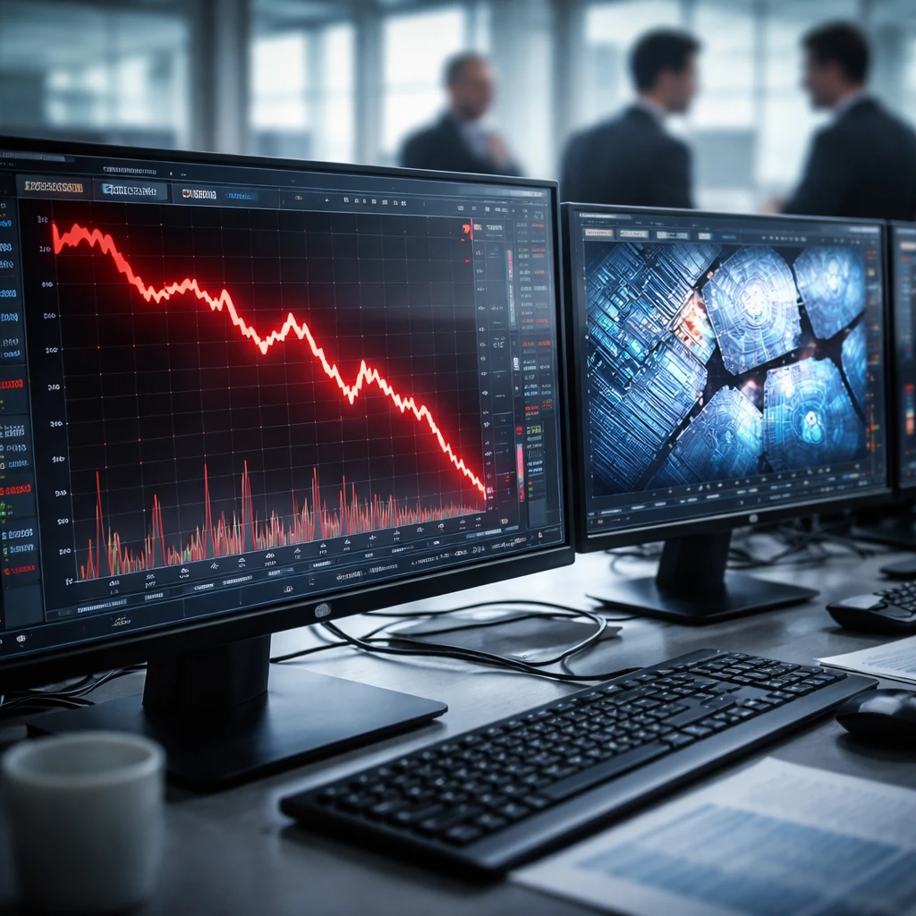 Intel Shares Drop After UBS Data, Foundry Losses, and Sector Pullback