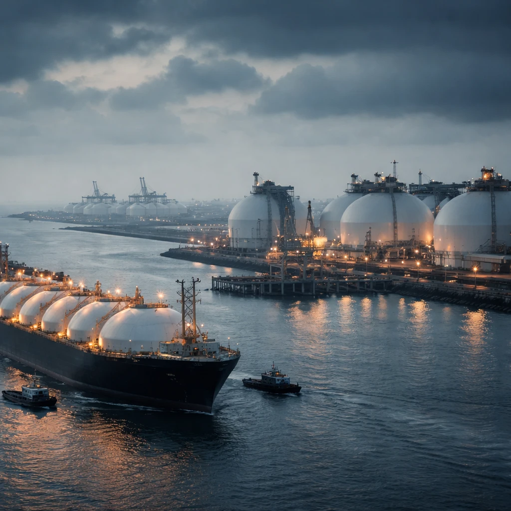 European TTF Gas Drops Sharply After Two-Week Iran Truce