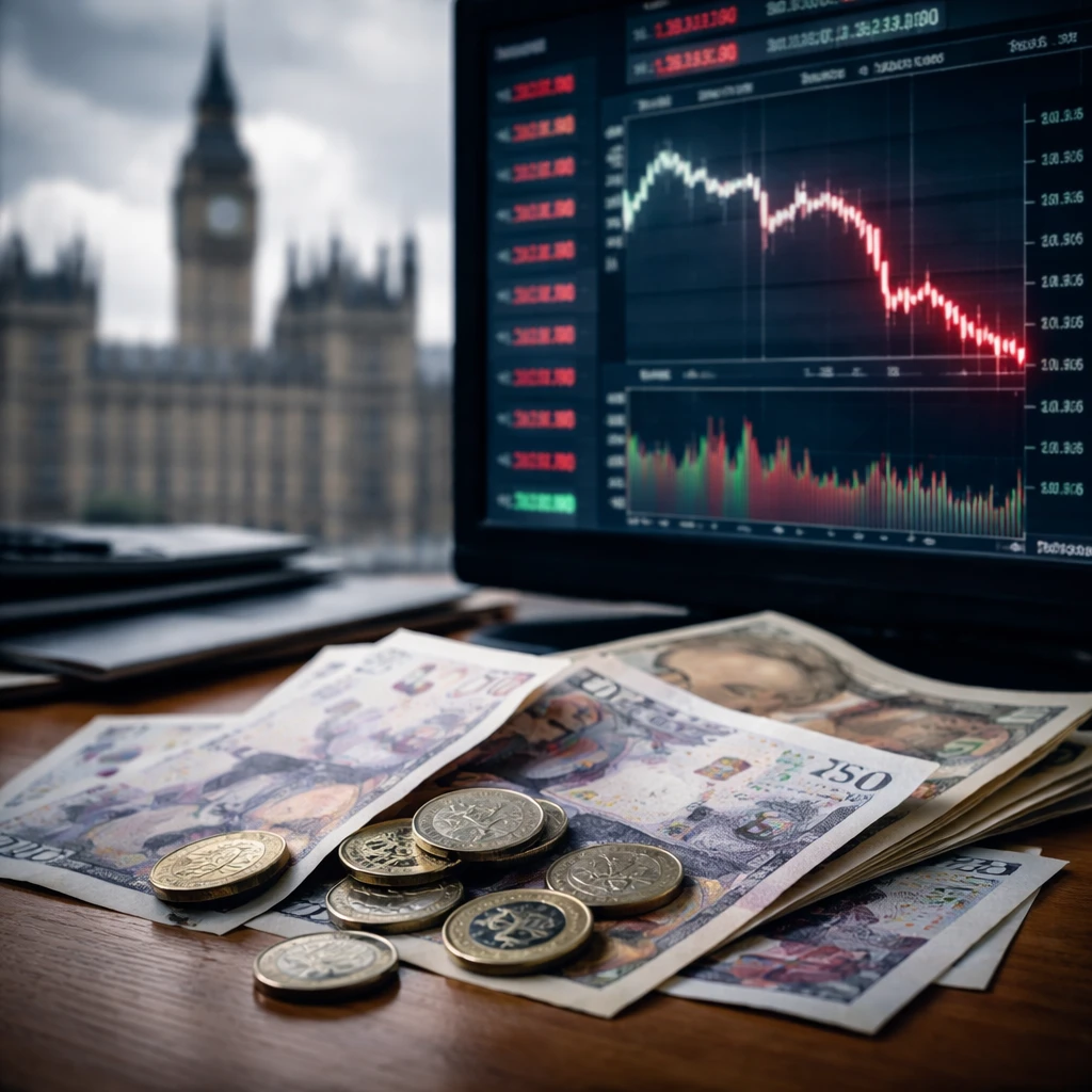 Pound Falls as Labour Turmoil and Energy-Driven Inflation Pressures Hit Markets