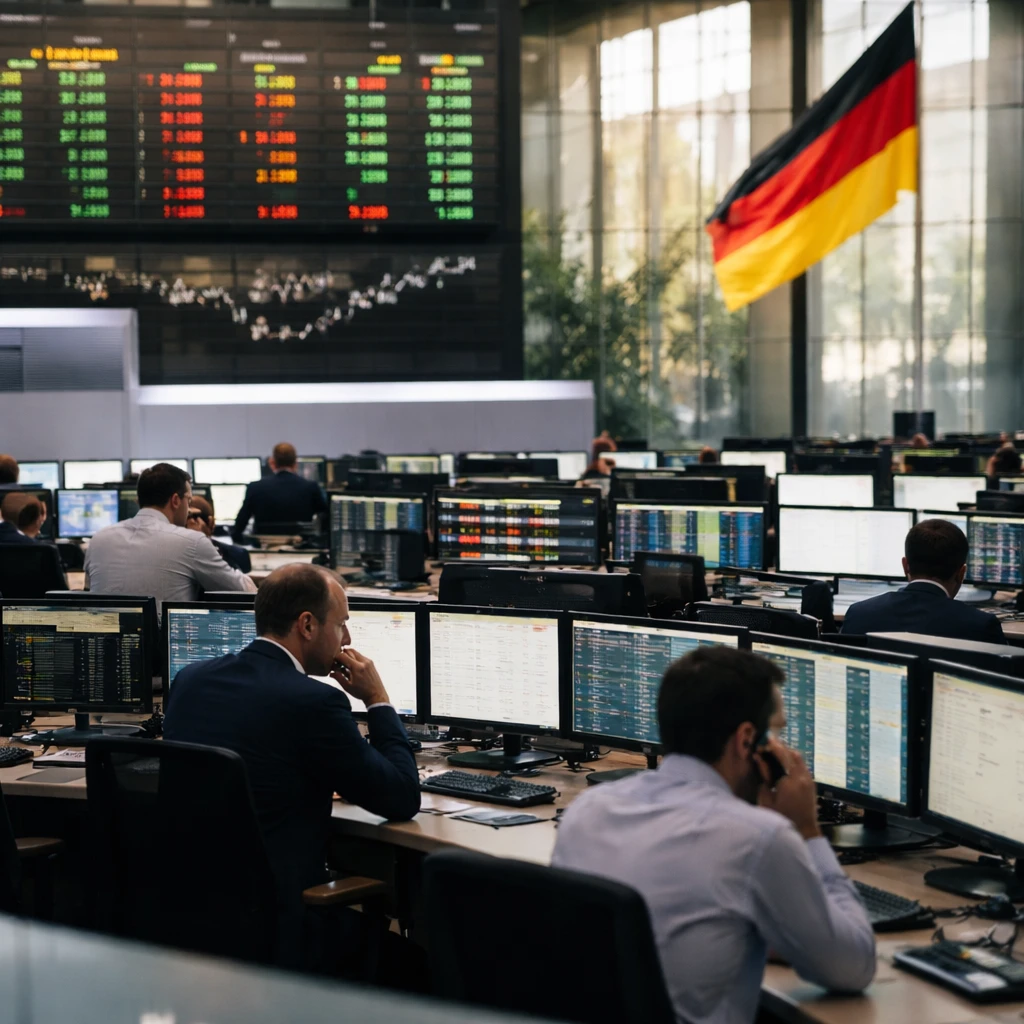 Frankfurt closes lower as telecoms, construction and transport stocks weigh on indices