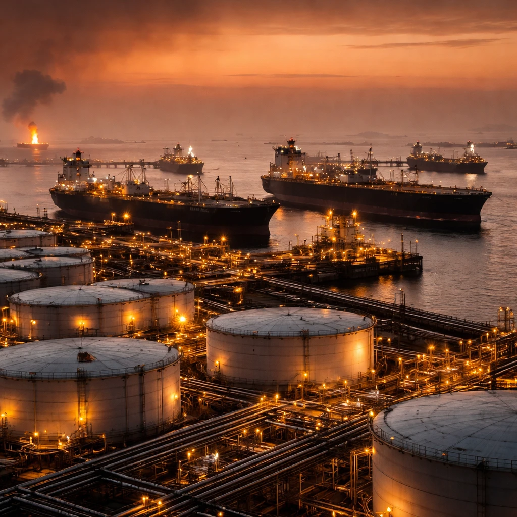 Global Oil Stocks Near Decade Lows as Supply Buffers Erode