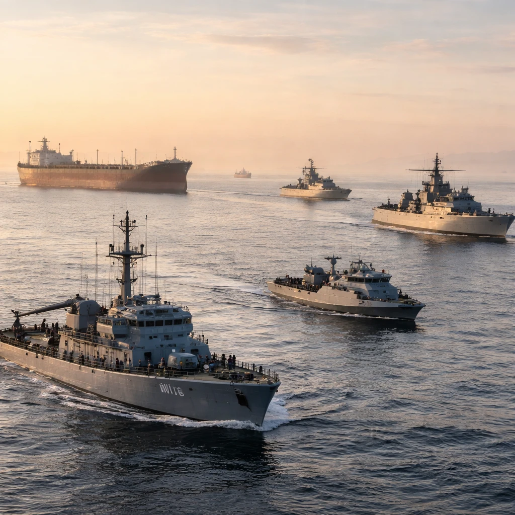 European plan surfaces to reopen Strait of Hormuz with minesweepers and naval vessels