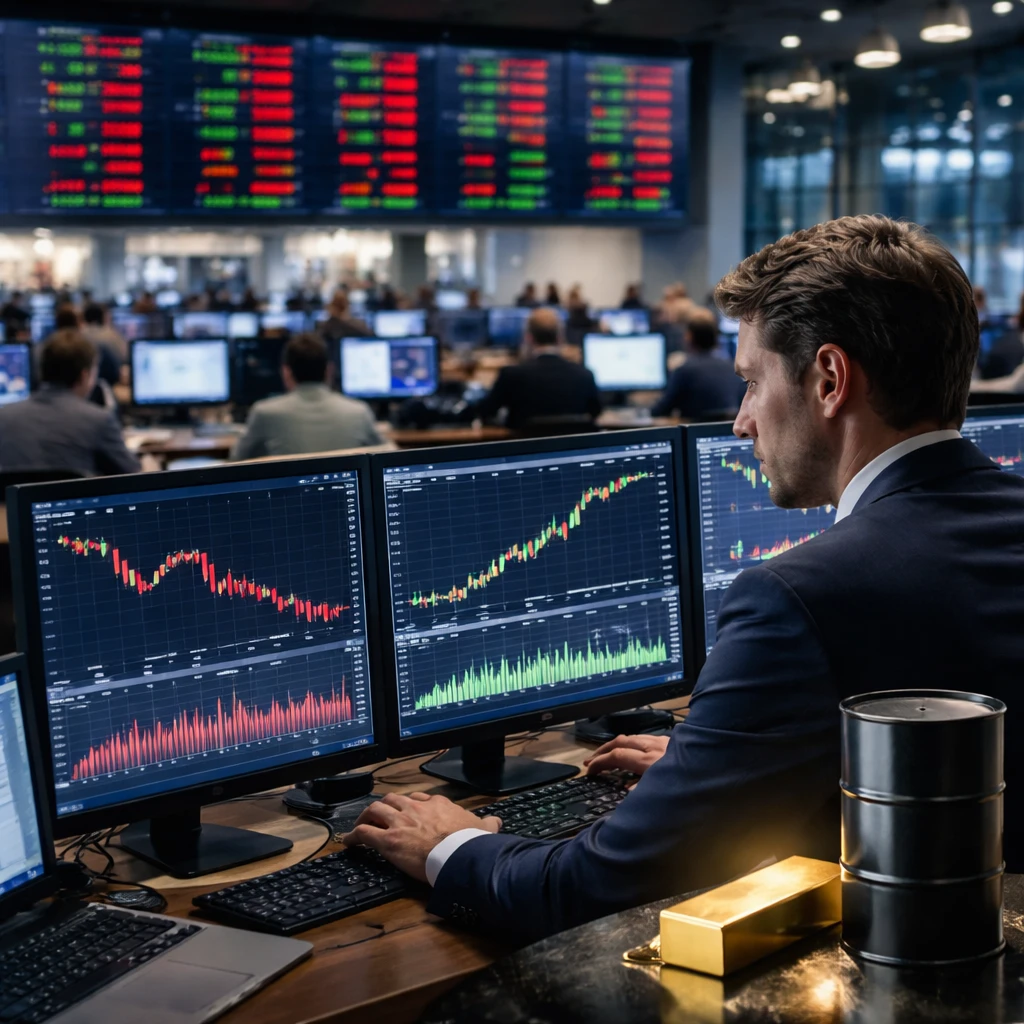 Milan Stocks Slip as Italy 40 Hits One-Month Low; Oil and Gold Climb