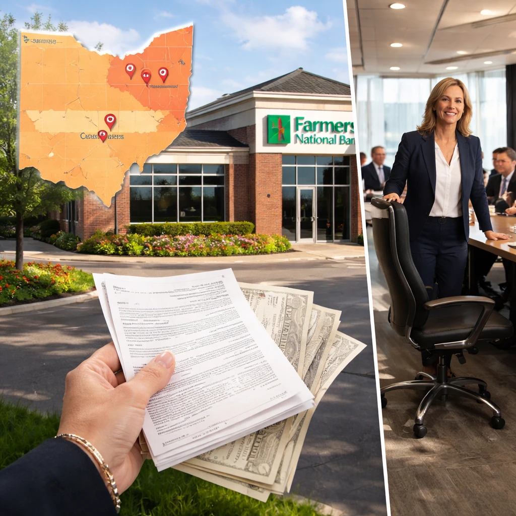Farmers National Banc Director Executes Small Share Purchase as Bank Integrates Middlefield