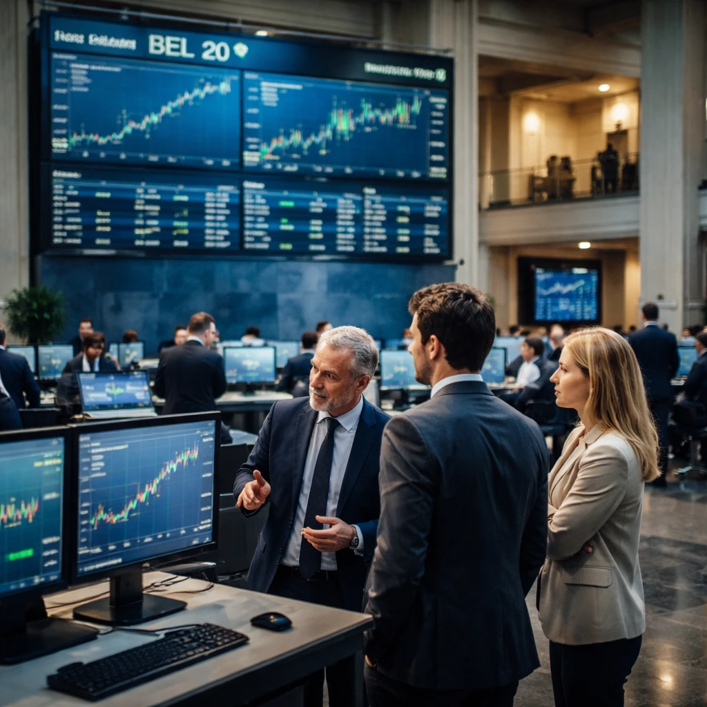 Brussels Market Edges Up as Tech, Health and Industrial Shares Gain