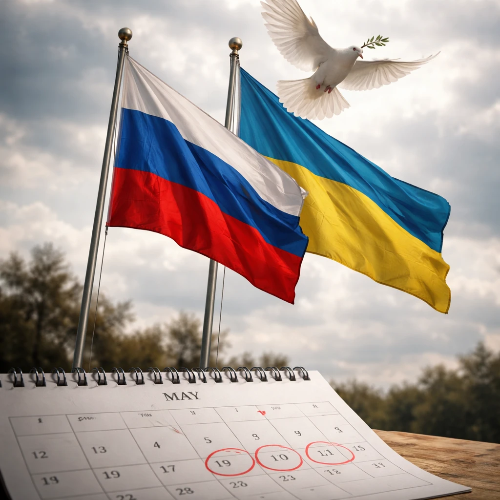 Three-day ceasefire between Russia and Ukraine announced for May 9-11, Trump says
