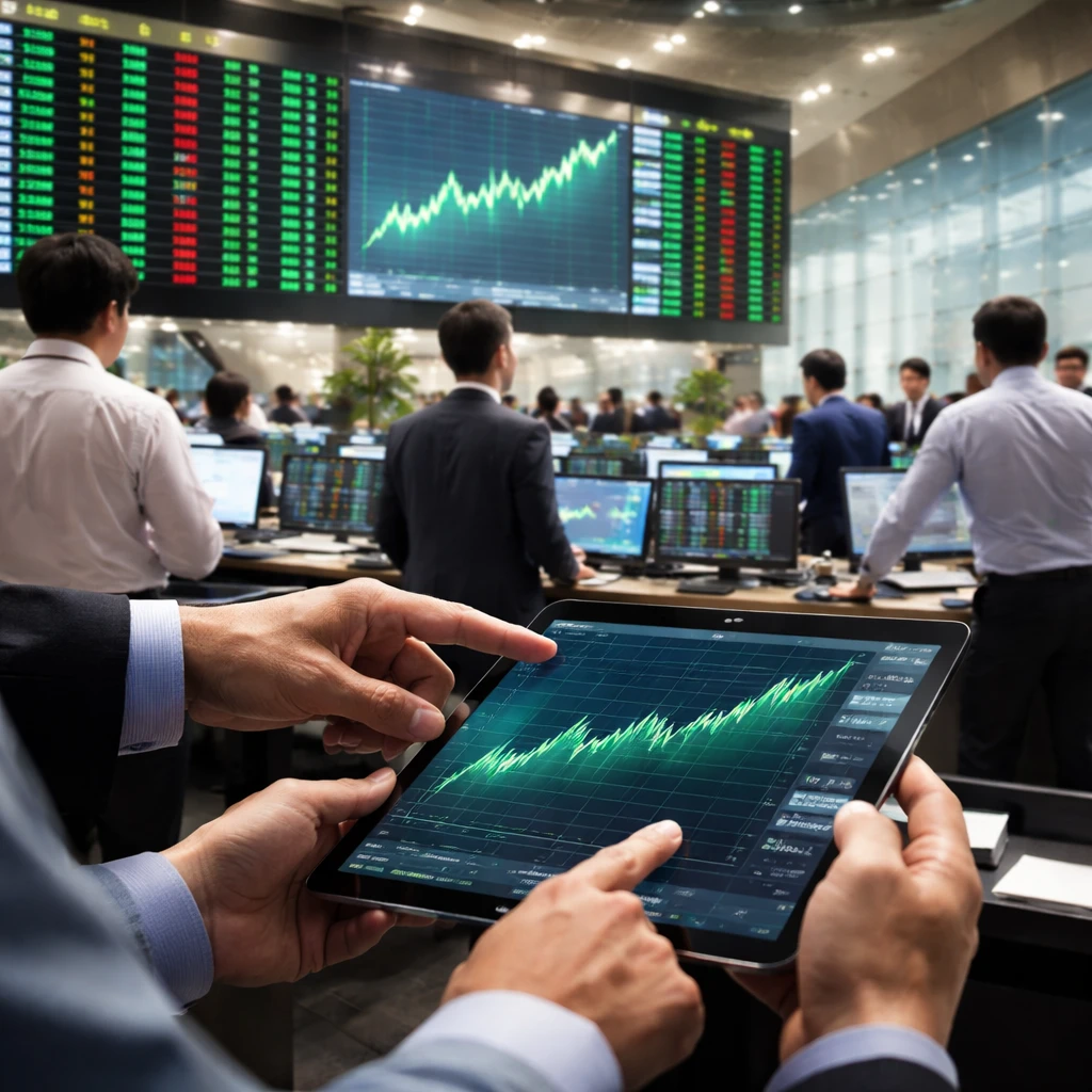 Taiwan shares climb to a record close as machinery and tech components rally