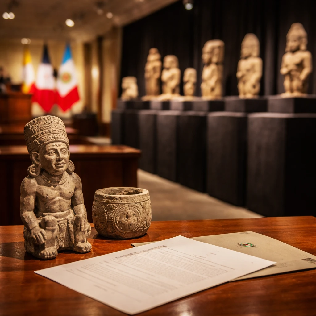 Mexico Moves to Block Paris Sale of 40 Pre-Colombian Objects It Says Belong to the Nation