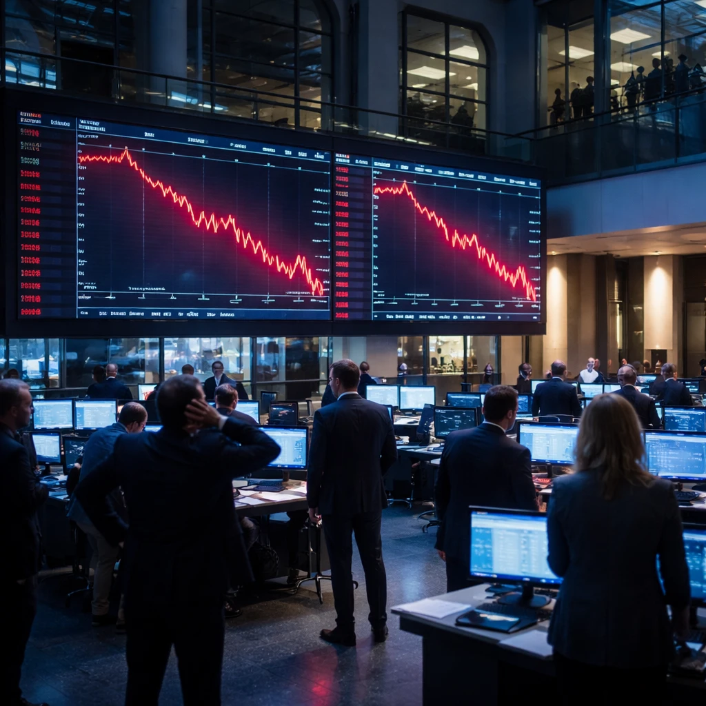 Belgian Stocks Fall as BEL 20 Slides 1.45% at Close