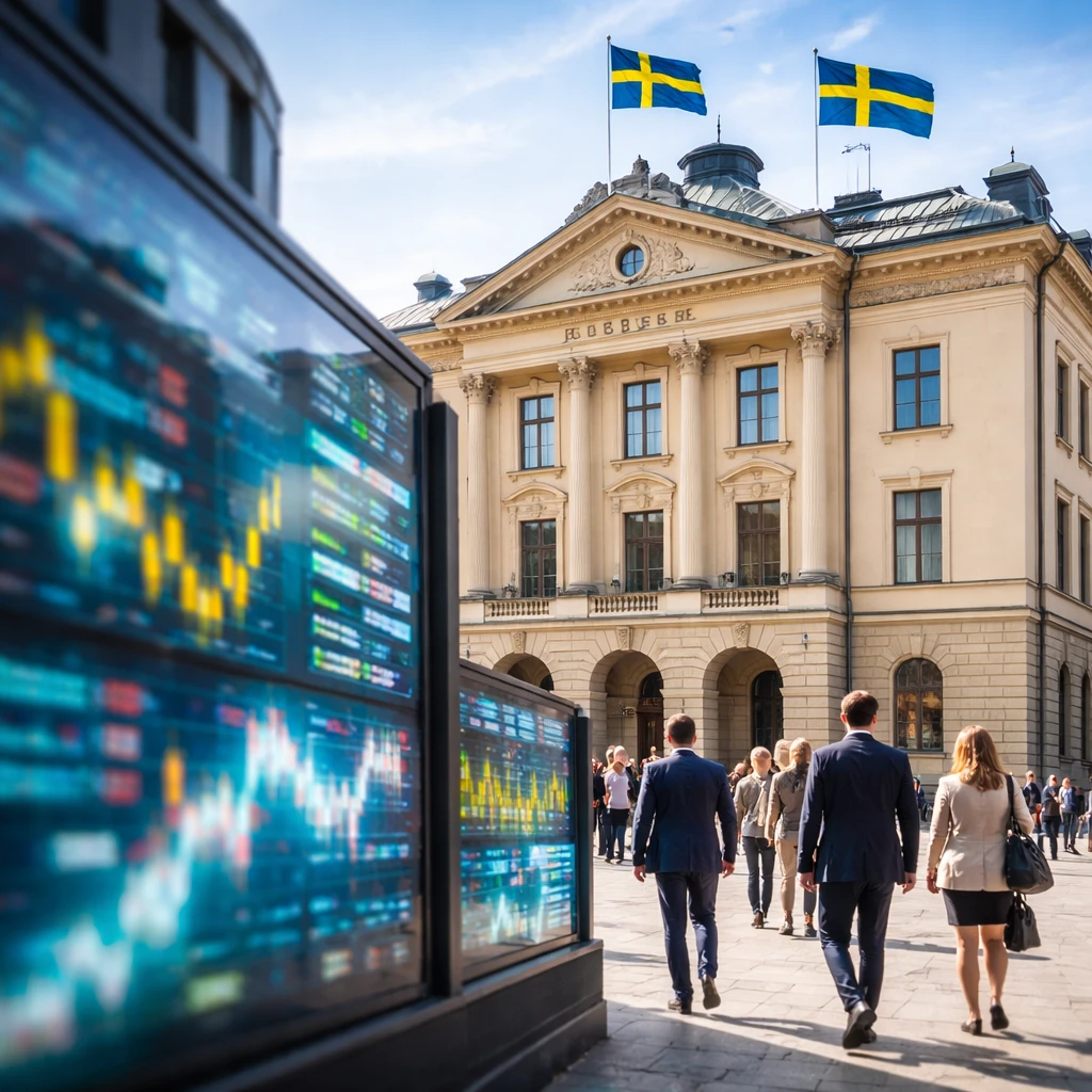Swedish shares finish higher as OMX Stockholm 30 gains 0.92%